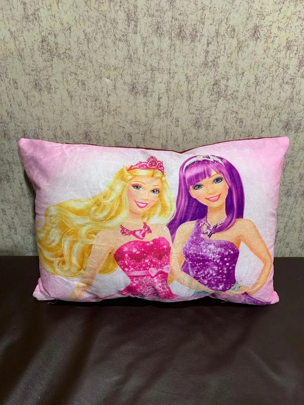 Kids Cartoon Pillow Sparkling Girl Besties, 11x17, 1 Piece, Colorful