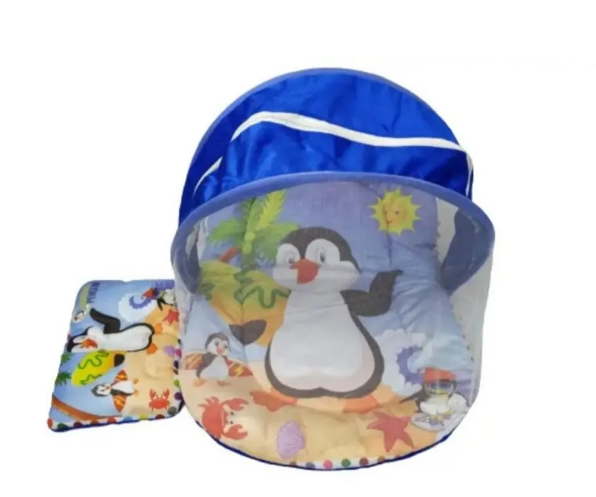 Digital printed Baby mosquito Net, penguin