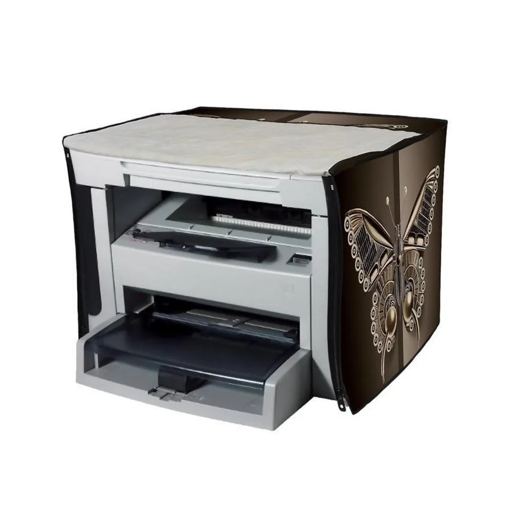 Digital printed printer cover HP 1005, Butterfly Brown