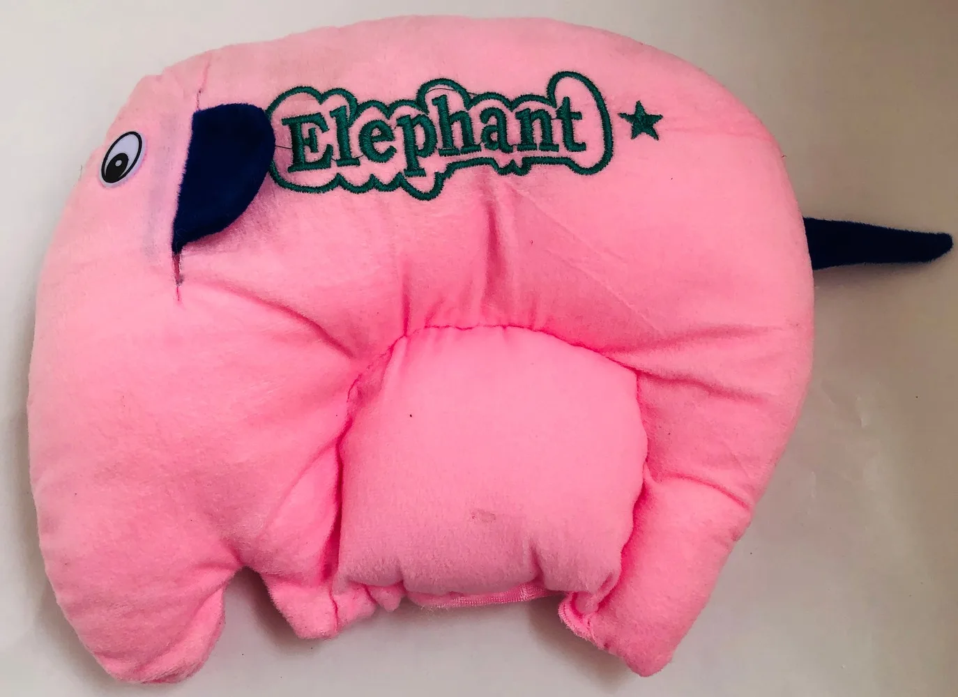 Baby neck pillow elephant, pink