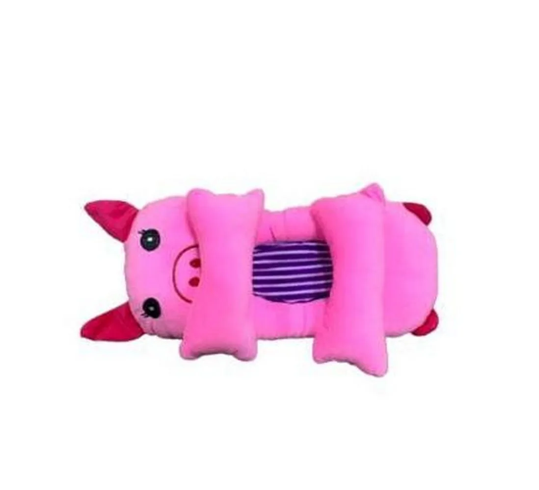 Baby neck pillow pig body, pink