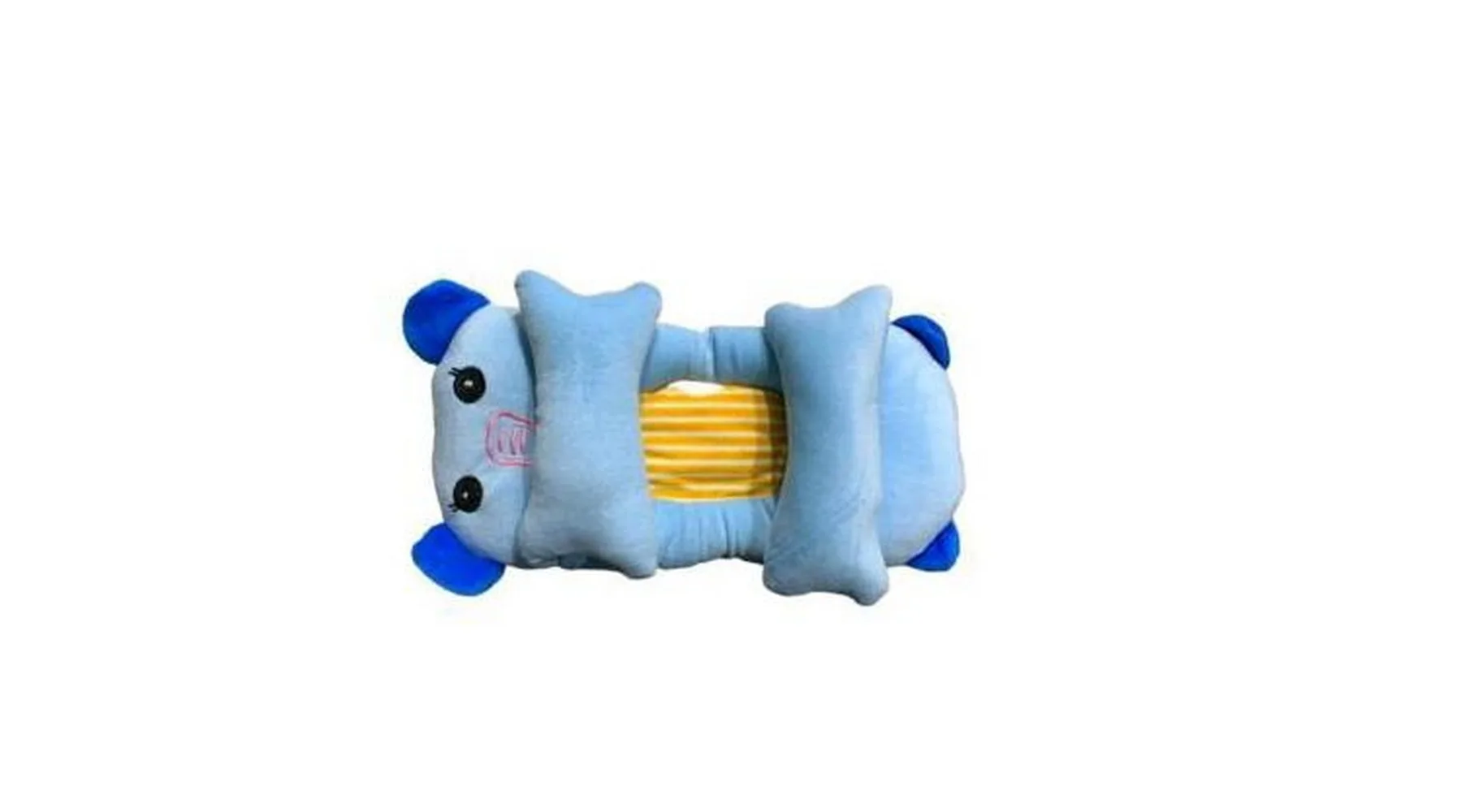 Baby neck pillow elephant body, blue