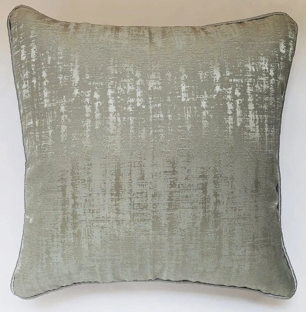 Cushion Cover grey stripes, 16x16, set of 5